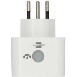 Brennenstuhl, Smart Plug, Connect WiFi Steckdose mit Energiemessung WAE 3600 XS01 weiss IP20 *CH*