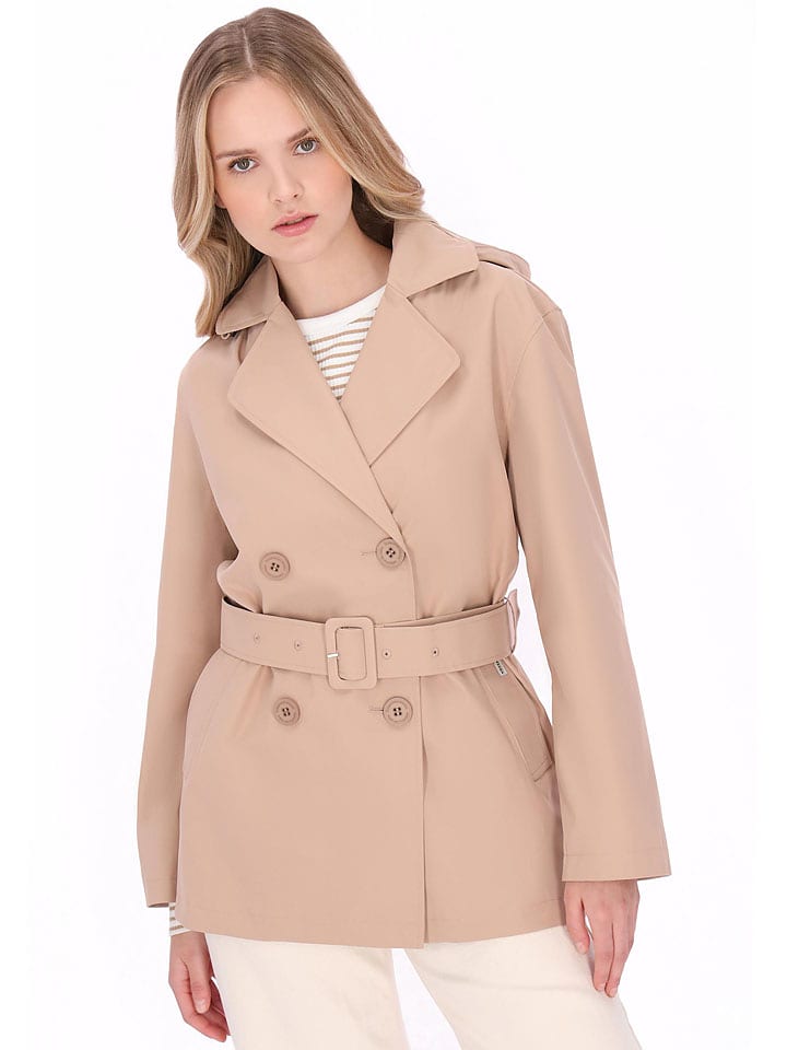 Schmuddelwedda Trenchcoat in Sand - L