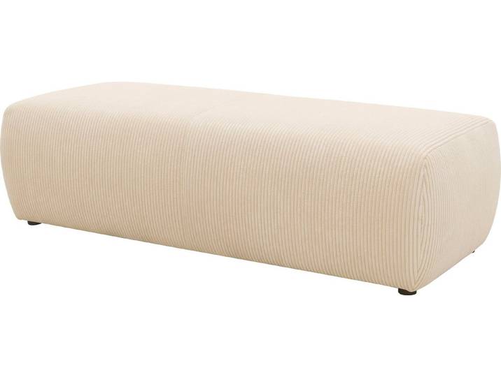 DOMO collection Hocker BRANDON, komfortabel, große Ausführung passend zu Brandon , auch in Cord