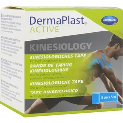 Dermaplast Active Kinesiology Tape Blau 5cm x 5M 1 ST
