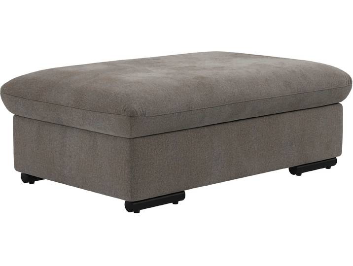 Polsterhocker, Braun, 101x68 cm, 100% Polyester, Frei Im Raum Stellbar, Modern, sit&more