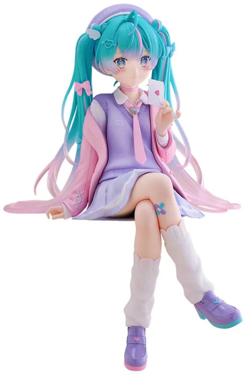 Furyu Hatsune Miku Tenitol Noodle Stopper PVC Statue Love Blazer, 32 cm