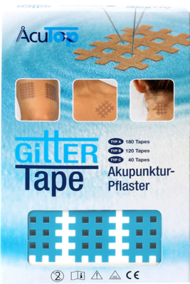 Römer-Pharma GmbH GITTER Tape AcuTop Akupunkturpflaster 2x3 cm blau 180 St 12397296