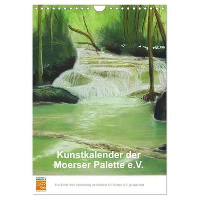 Kunstkalender der Moerser Palette e.V. (Wandkalender 2026 DIN A4 hoch), CALVENDO Monatskalender