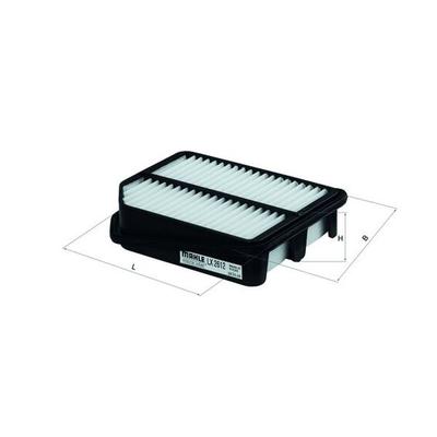 KNECHT Luftfilter LX 2612 Filtereinsatz 52mm für Suzuki