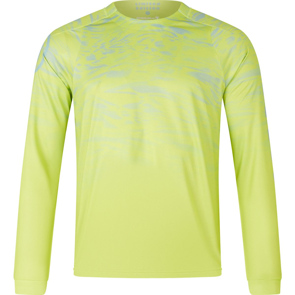 Endura Marble LTD Printed Long Sleeve Tee lime green M R-E5110-M-lime-green