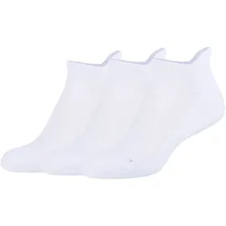 3er Pack camano Yoga Antirutsch Sneakersocken 1000 - white 35-38