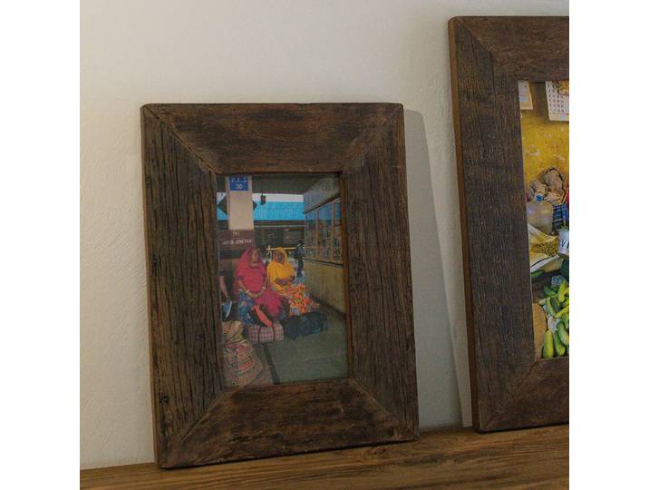 Cadre photo en bois recyclé Vermont