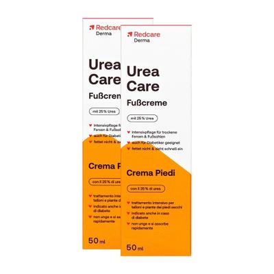 Redcare Derma Urea Care Fußcreme x2 2x50 ml Creme
