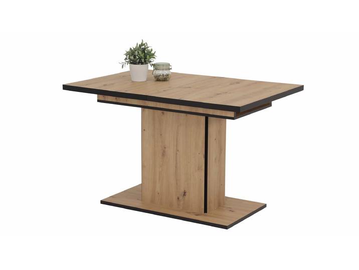 Esstisch 120 - 160 cm ausziehbar Artisan Eiche - ARIANA