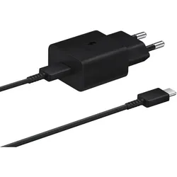 Samsung EP-T1510 Schnellladegerät mit USB-C-Kabel schwarz