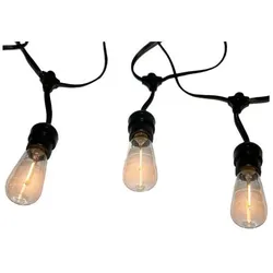 Casativo, Lichterkette, 2er-Set Solar Lichterkette im Glühbirnendesign mit Dämmerungssensor, 6m, IP44 (6 m)