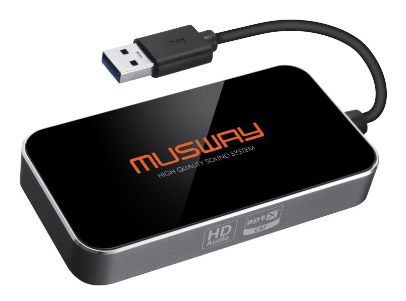 Musway BTA-HD Bluetooth (Schwarz)