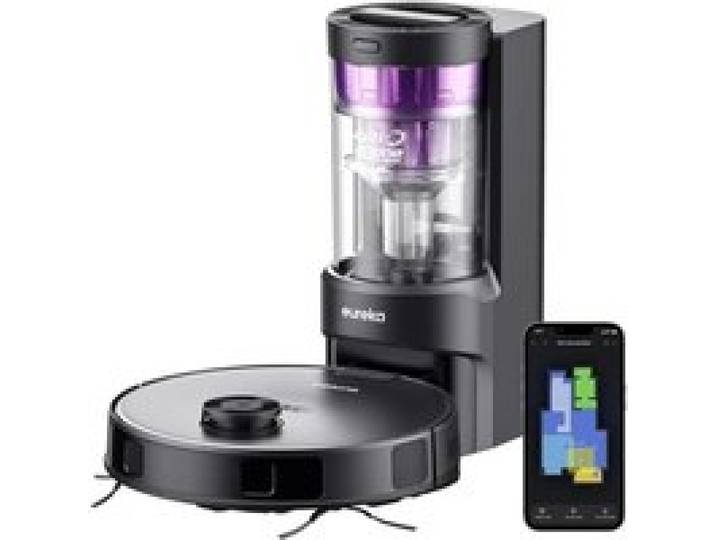 Aspirateur Robot Laveur - EUREKA E10S Noir - 4000 Pa - 180 min - 200 ml