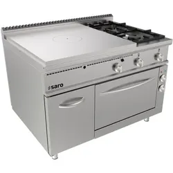 SARO Glühplattenherd Elektroofen+ 2 Brenner +Tür Modell