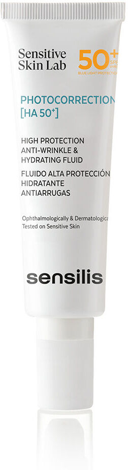 Sensilis Photocorrection Ha 50+ fluide hydratant et anti-rides SPF50+ 50 ml