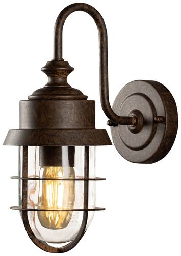 Konstsmide Cerignola Rost 7351-970 Außenwandleuchte E27 Rost-Braun