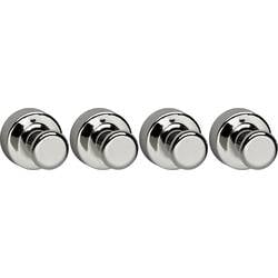 Maul Neodym Magnet MAUL (Ø x H) 15 mm x 20 mm Kegel Silber 4 St. 6168796