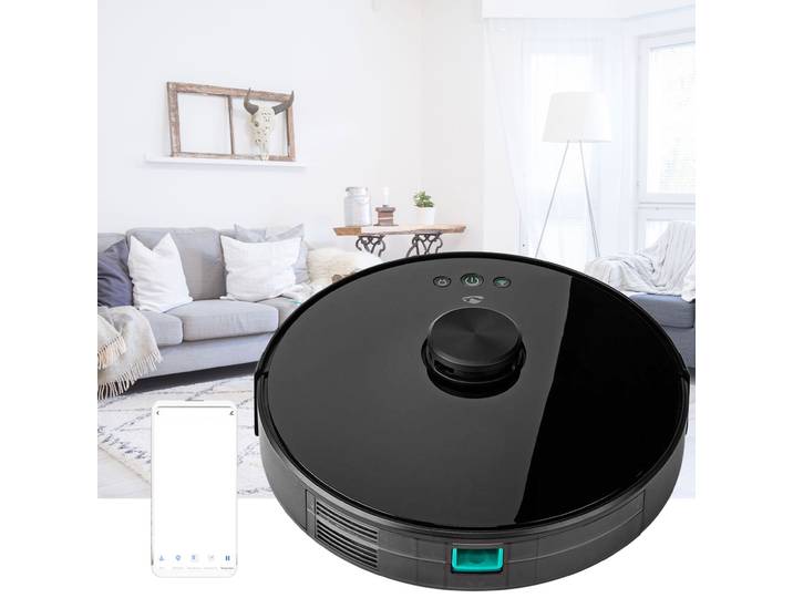 SmartLife Saugroboter, Wischroboter mit Lasernavigation, Android / IOS