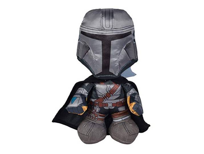Simba 6315875777 Disney Mandalorian Warrior, 25 cm pluche figuur, Star Wars, pluche speelgoed, vanaf de eerste levensmaanden