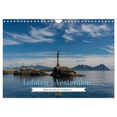 Lofoten Vesterålen (Wandkalender 2027 DIN A4 quer), CALVENDO Monatskalender