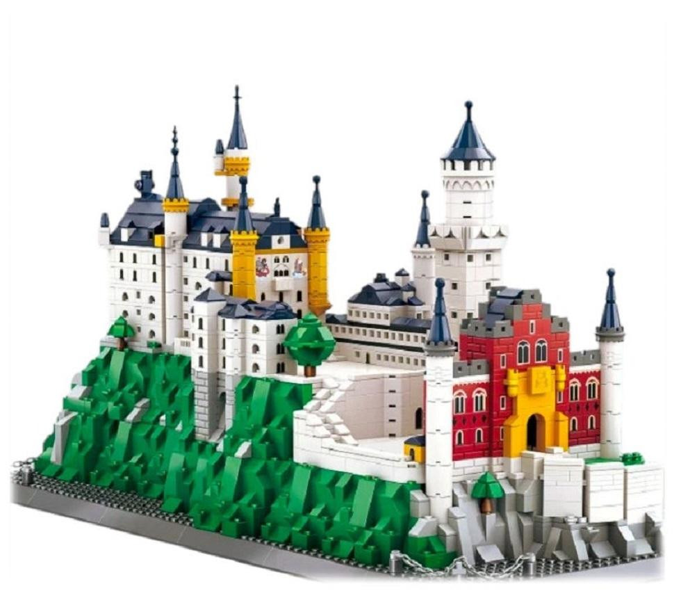 COIL Modelbouwset Schloss Neuschwanstein Architectuurmodel met 1969 stuks