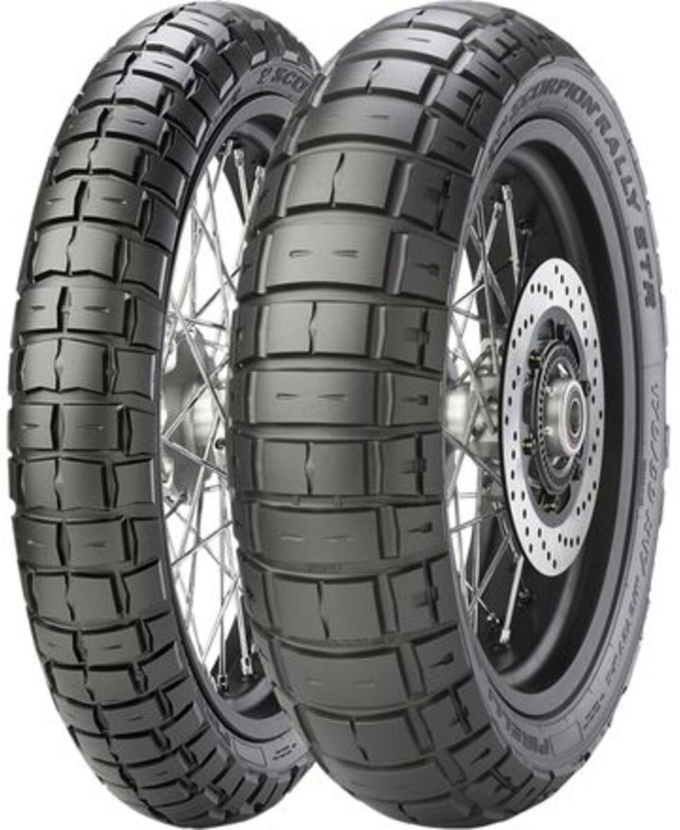 Pirelli SCORPION RALLY STR 180/55ZR17 TL, Motorradreifen hinten