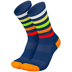 Incylence, Unisex, Sportsocken, Running Levels (35 - 38), Blau