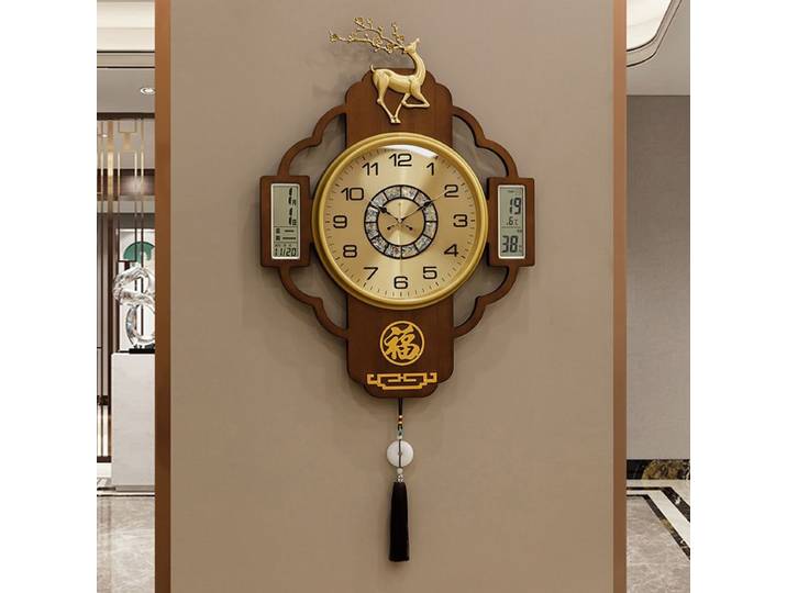 Horloge murale décorative Design Maison Salon Horloges à quartz créatives Accessoires d'intérieur orologio da parete Décoration de la maison