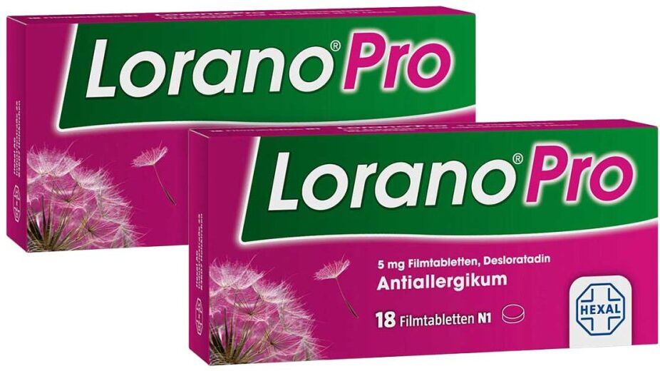 Lorano Pro 5 mg - Allergietabletten
