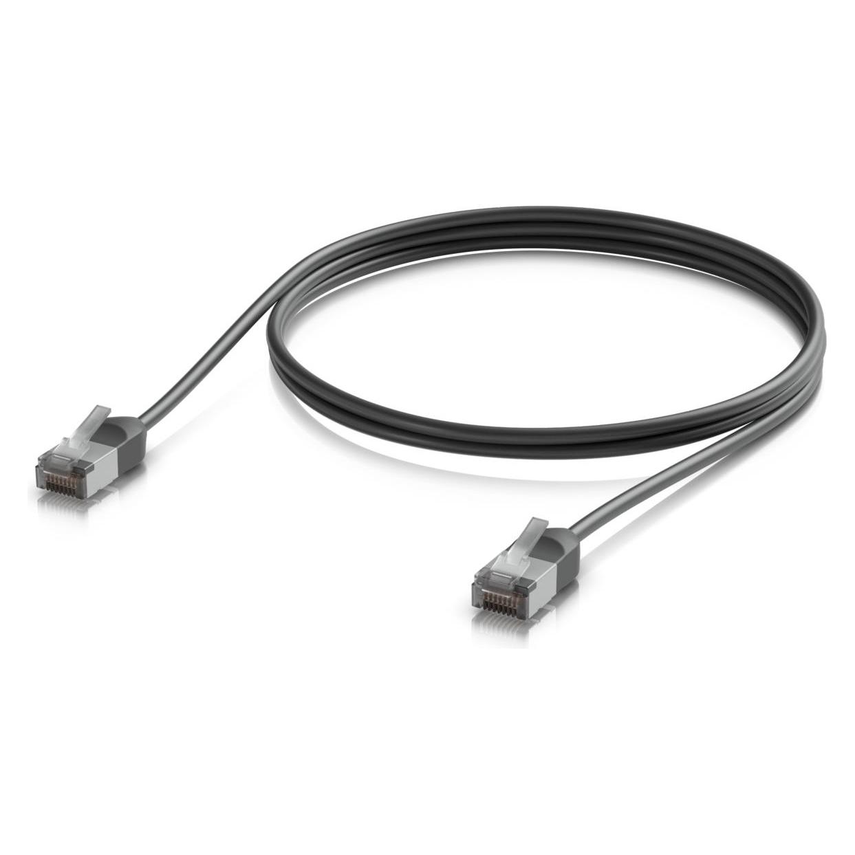 Ubiquiti UACC-Cable-Patch-Outdoor-C6A-1M-BK kabel sieciowy Czarny Cat6a F/UTP (FTP) (CAT6a, 1 m) (UACC-CABLE-PATCH-OUTDOOR-C6A-1M-BK)