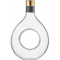 Eisch Karaffe, Serviergefässe, Transparent, Gold