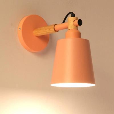 United Modern Bedside Wall Lamp Sleek Bedroom & Restaurant Lighting pink