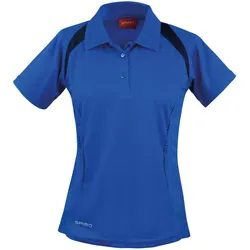 Spiro, Damen, Sportshirt, Women's Team Spirit Polo (XL), Blau, Mehrfarbig