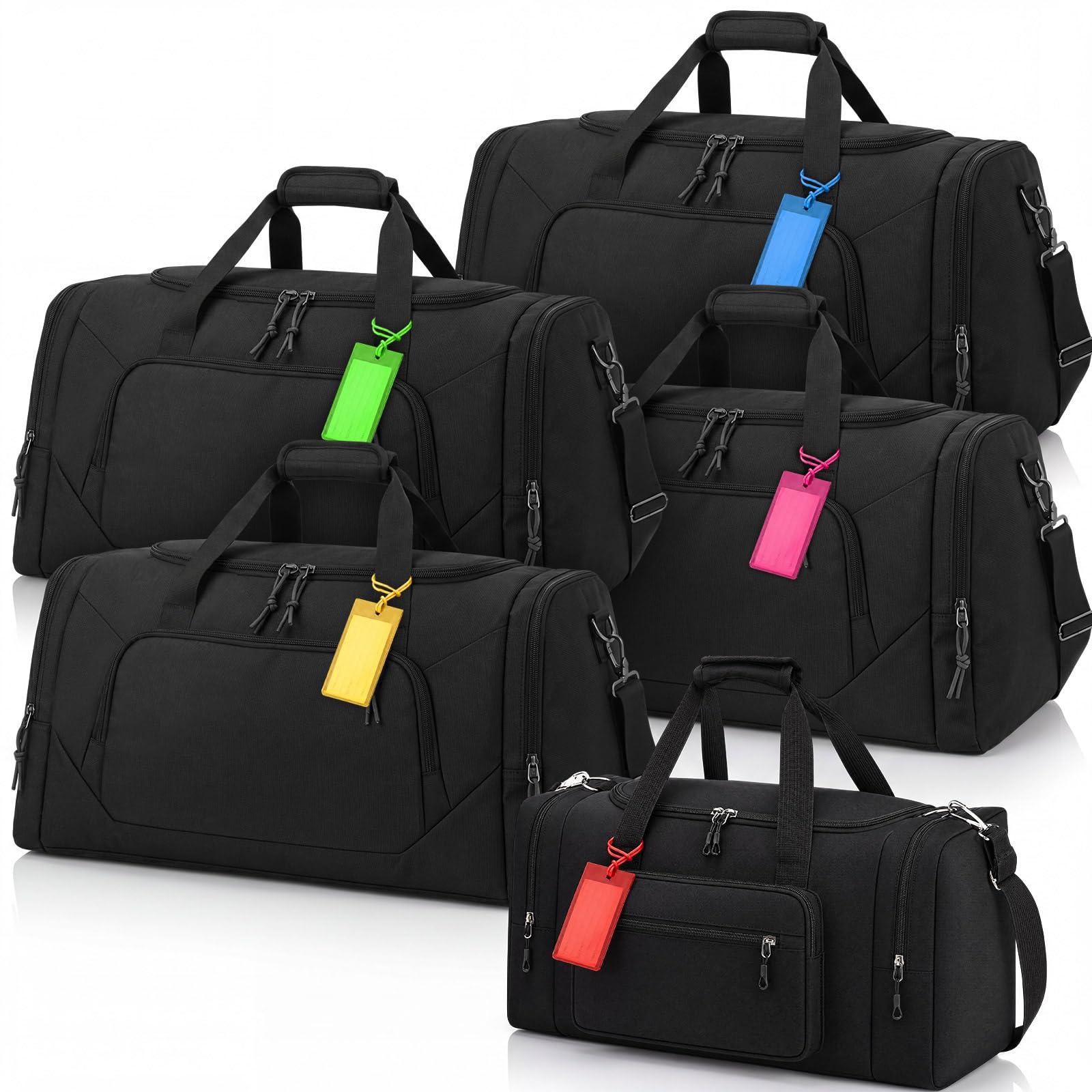 Reisetaschen-Set - Schwarz, 5-teilig - 55 Liter + 35 Liter Fassungsvermögen