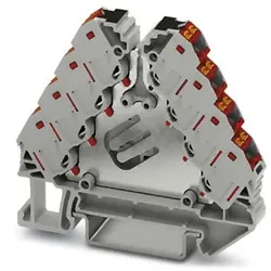 Phoenix Contact Potenzialverteiler 0,14-2,5qmm, 2-polig PTRVB 4-PV /RD