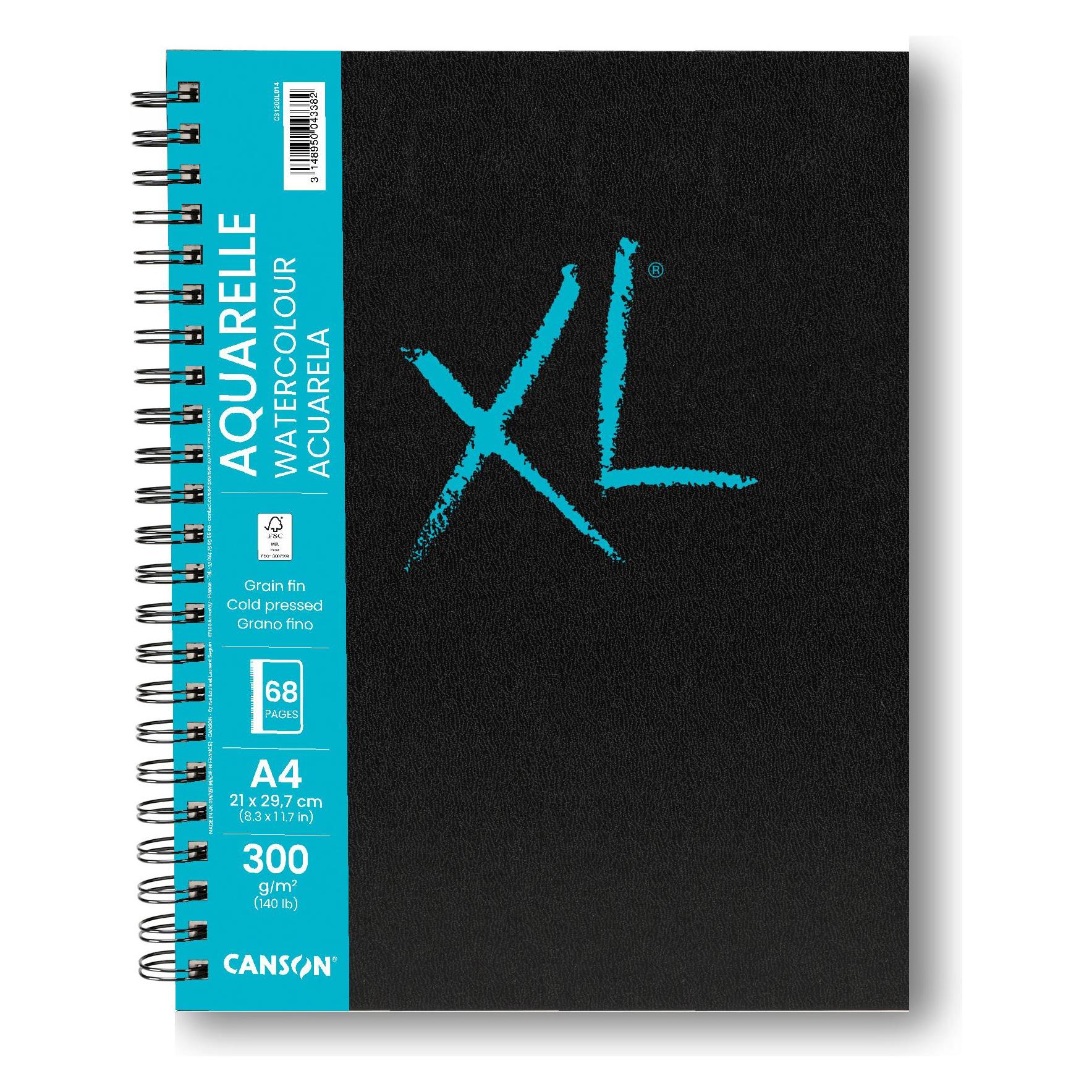 Canson Book Aquarell (A4, Harter Einband) (C31200L014)