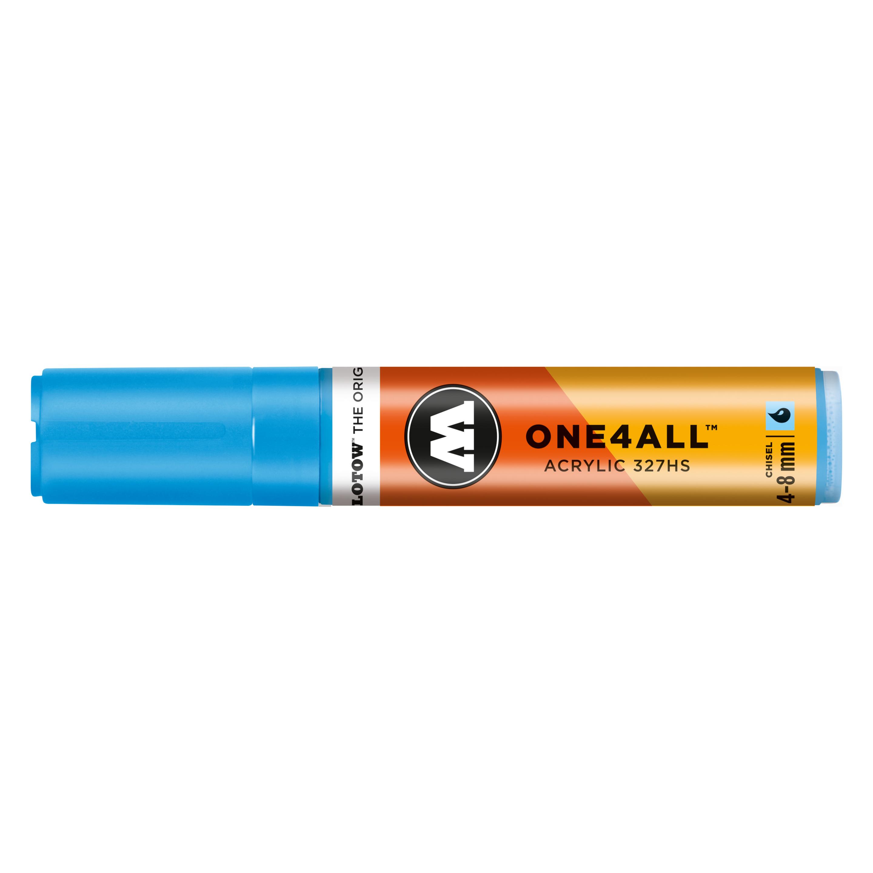 Molotow Filzstift One4all 327HS shock blue middle (1x) (327553)