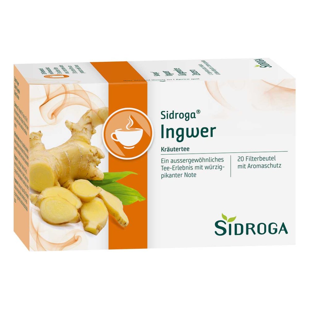 Uriach Germany GmbH Sidroga Ingwer Tee Filterbeutel 02026630
