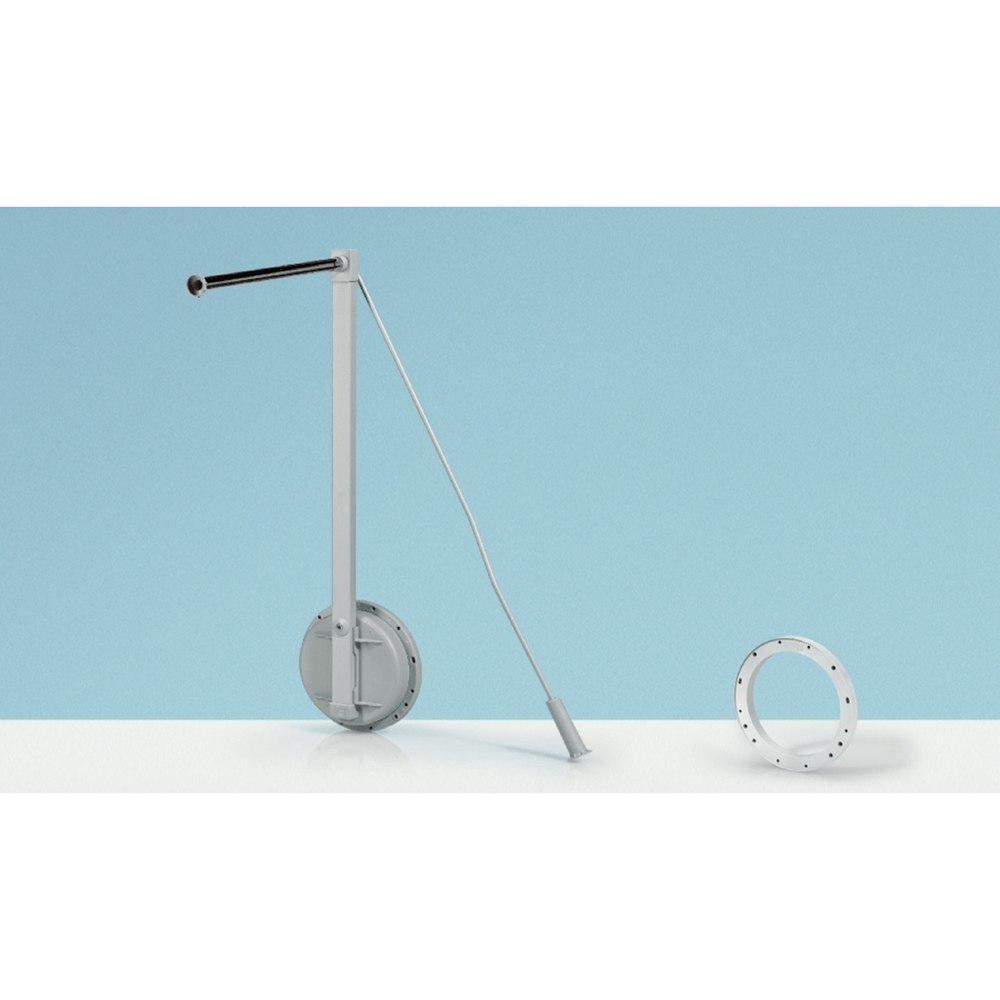 Hettich Schrank-Kleiderlift Single Lift 12, Li.Korpusb. 500-600mm, Belastbarkeit 12kg, links, einseitig 9079872