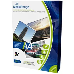 MediaRange MRINK101 Fotopapier A4 Weiß Matte