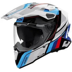 Airoh, Motorradhelm, Commander 2 Skip Motorradhelm, weiss glänzend (L)