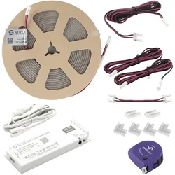 Vasalat, LED Streifen, LED Band 5m Set Led Streifen 10W/m 4000K, IP20, 24V/DC (Neutralweiss, 500 cm, Indoor)