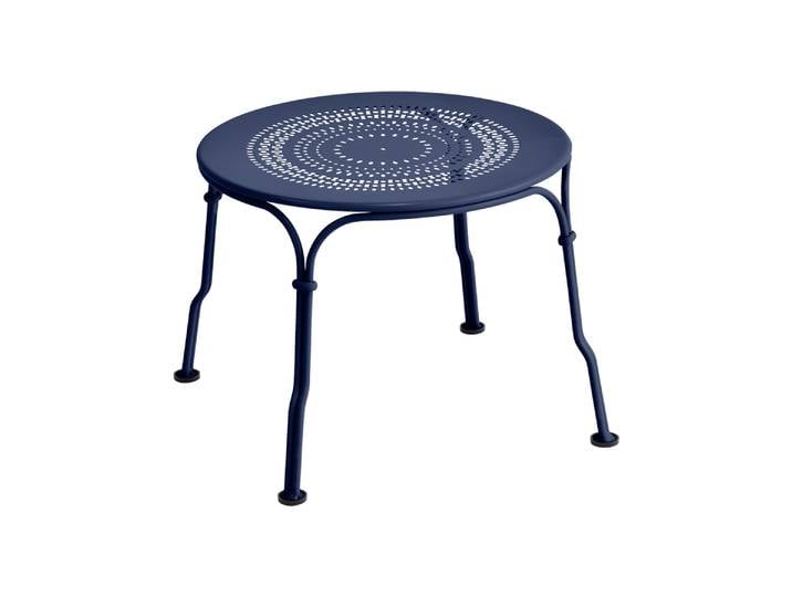 Beistelltisch, Stahl, Ø 45 cm, Kompakt, Klassisch & Modern, Fermob 1900