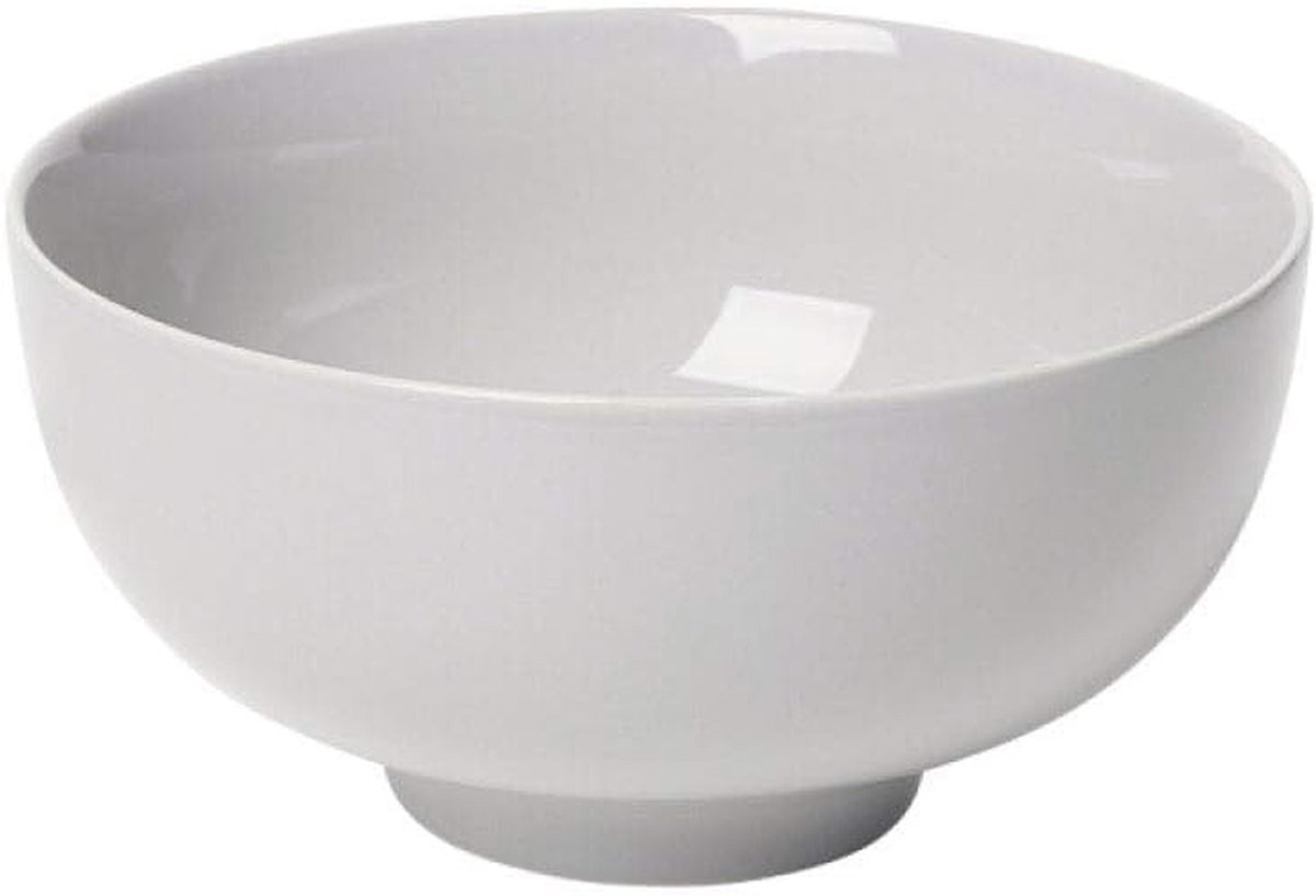 Handgemaakte porseleinen schaal Nimbus Cloud grijs - Decoratieve kom - Large 16 ounces