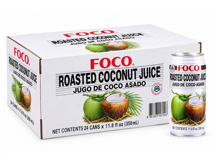 FOCO Jus de Coco Grillée 24 x 350 ml