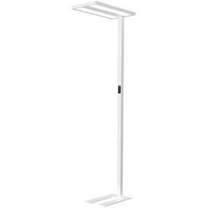 Dotlux Stehlampe MASTERhcl, LED, silber, 195 cm, 14445 Lumen, 107 Watt, dimmbar, Licht- & Bewegungssensor