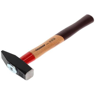 Schlosserhammer Rotband-Plus 800g Stiel-L.350mm Hickory m.Stahlschutzhülse