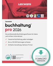 Lexware buchhaltung pro 2026 1 Jahr 3 Benutzer Download Win, Deutsch (09170-2044)