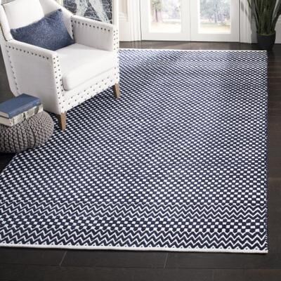 SAFAVIEH Handmade Boston Zaida Coastal Cotton Rug